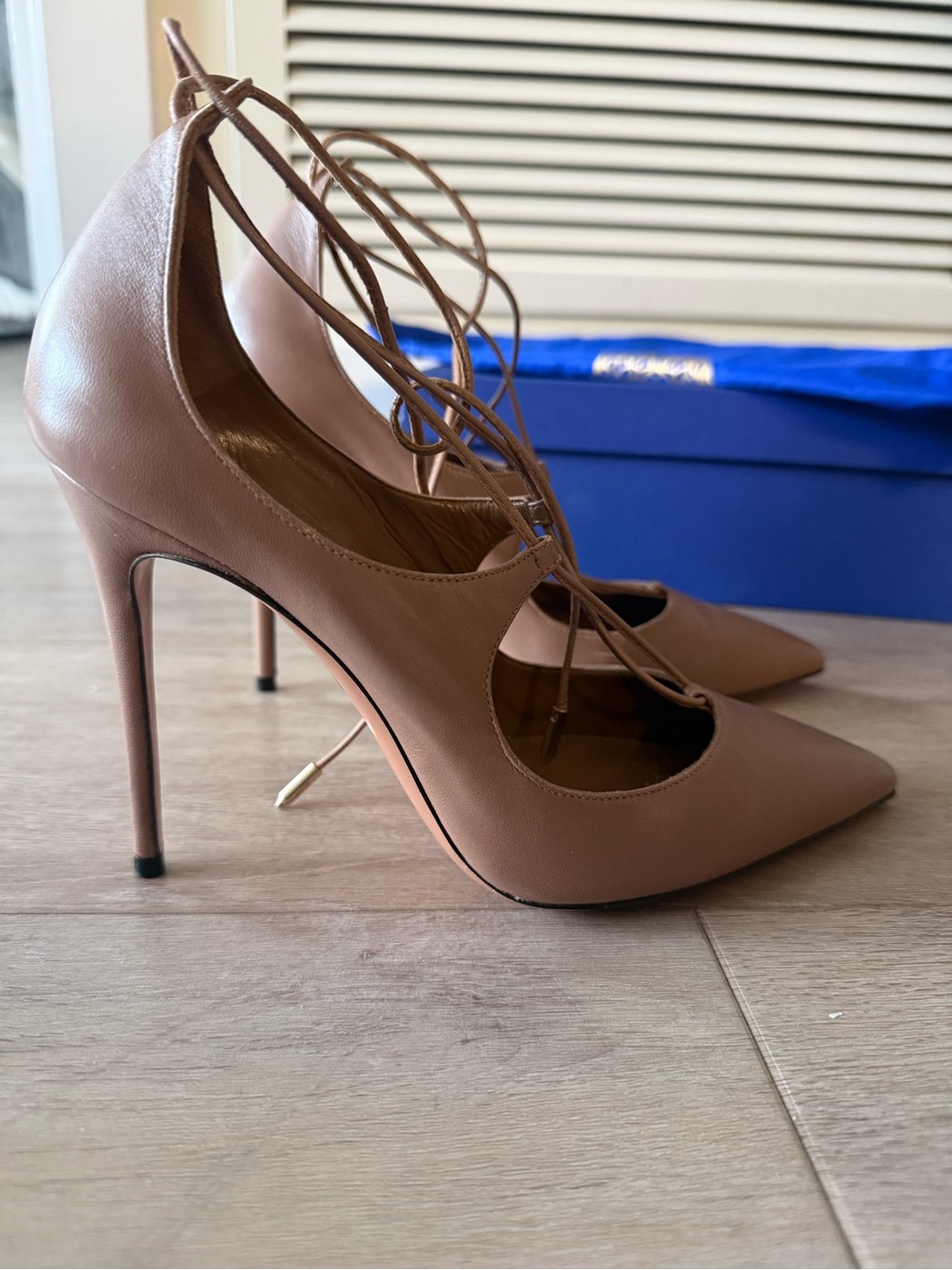 Aquazzura Christy Heels, size 37, great condition